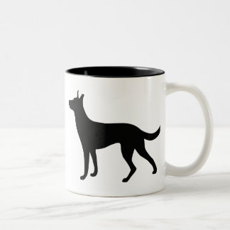 Niederländischer Schäfer Zweifarbige Tasse