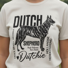 Niederländischer Schäferhund -Hollandse Herdershon Tri-Blend Shirt