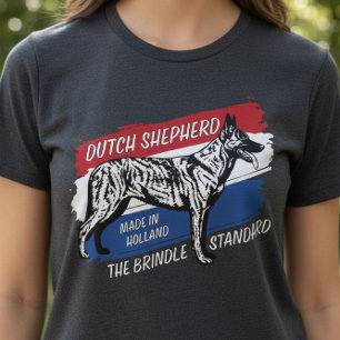 Niederländischer Schäferhund -Hollandse Herdershon Tri-Blend Shirt