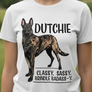 Niederländischer Schäferhund -Hollandse Herdershon Tri-Blend Shirt