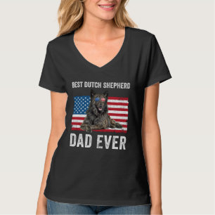 Niederländischer Schäferhund Vater Amerikanische F T-Shirt