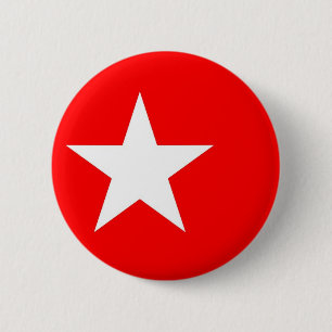 Niederländischer Stern der Maastricht-Stadtflagge Button