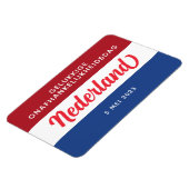 Niederländischer Unabhängigkeitstag Niederländisch Magnet (Linke Seite)