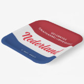 Niederländischer Unabhängigkeitstag Niederländisch Pappteller (Gewinkelt)