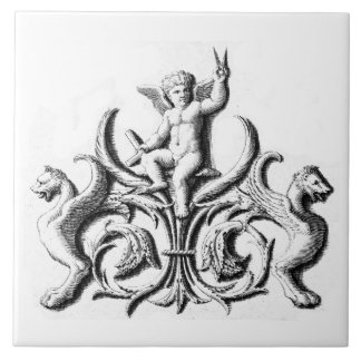 Niederländisches blaues Fliesenfreimaurer18. Fliese