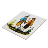 Niederländisches blaues Fliesenfreimaurer18. Fliese (Seite)