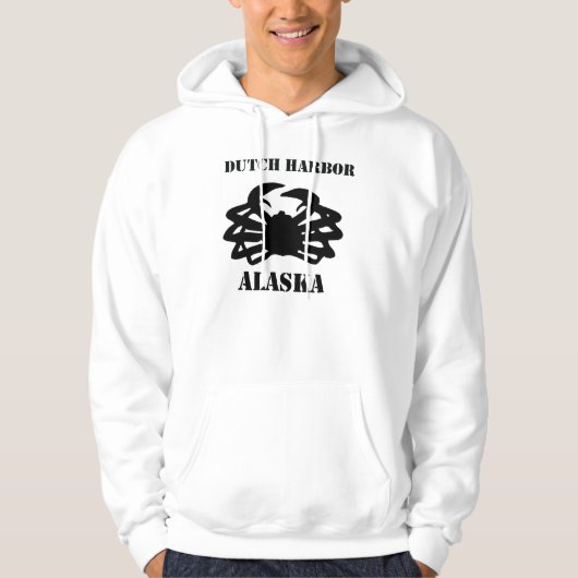 Niederländisches Hafen-Königskrabbe-Sweatshirt Hoodie (Vorderseite)