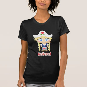 Niederländisches Mädchen T-Shirt
