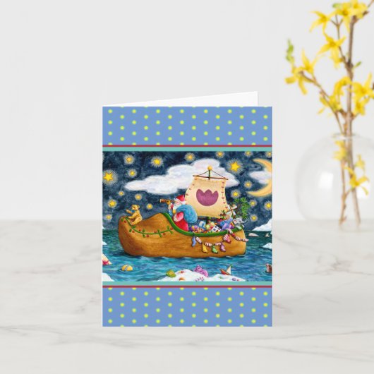 NIEDERLÄNDISCHES SCHUH SANTA SHOE, ICEBERG, WALE, KARTE (Gelbe Blume)