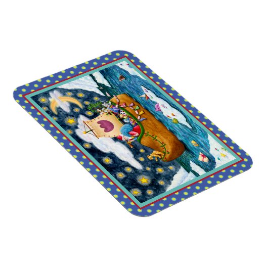 NIEDERLÄNDISCHES SCHUHSCHIFF, EISBERGE, WALE, TEDD MAGNET (Rechte Seite)