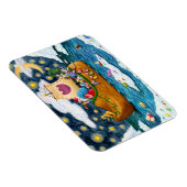 NIEDERLÄNDISCHES SCHUHSCHIFF, EISBERGE, WALE, TEDD MAGNET (Rechte Seite)