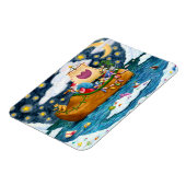 NIEDERLÄNDISCHES SCHUHSCHIFF, EISBERGE, WALE, TEDD MAGNET (Linke Seite)