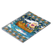 NIEDERLÄNDISCHES SCHUHSCHIFF, EISBERGE, WALE, TEDD NOTIZBLOCK (Linke Seite)