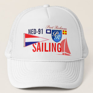 Niederländisches segelndes FRL-91 nautisch Truckerkappe
