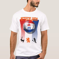 Niederländisches Voetbal Oranje Plakat