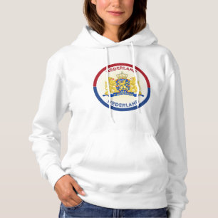 Niederländisches Wappen Kreisform  Hoodie