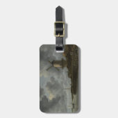 Niederländisches Windmühle Wijk bij Duustede, Gepäckanhänger (Vorderseite vertikal)