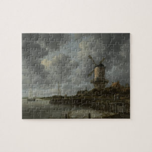 Niederländisches Windmühle Wijk bij Duustede, Puzzle