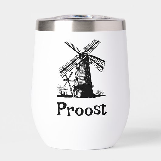 Niederländisches Windmühlen-Design (Vorderseite)