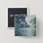 Niederlassung Claude Monets | der Seines nahe Button (Vorne & Hinten)