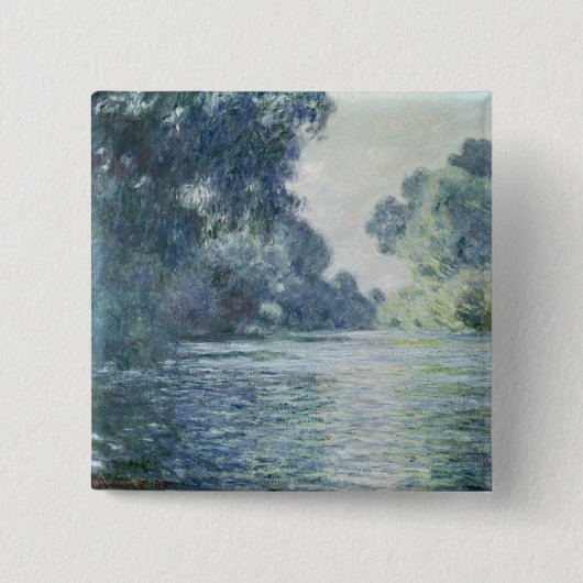 Niederlassung Claude Monets | der Seines nahe Button (Vorderseite)