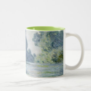 Niederlassung Claude Monets der Seines nahe Zweifarbige Tasse