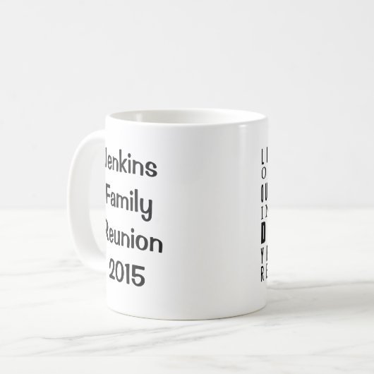 Niederlassungen auf einem kaffeetasse (Vorderseite Links)