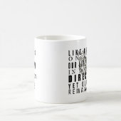 Niederlassungen auf einem kaffeetasse (Mittel)