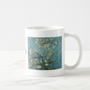 Niederlassungen mit Mandel-Blüte durch Vincent va Kaffeetasse