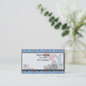 Niederlassungs-Schmetterlings-Fahrwerk irgendeine Visitenkarte (Stehend Vorderseite)