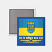 Niederösterreich (Niederösterreich) Magnet (Vorderseite/Rückseite)