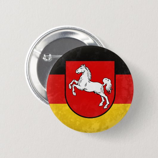 Niedersachsen Button (Vorne & Hinten)