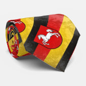 Niedersachsen Krawatte (Gerollt)