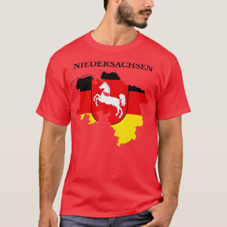 Niedersachsen Niedersachsen Karte Deutschland T-Shirt