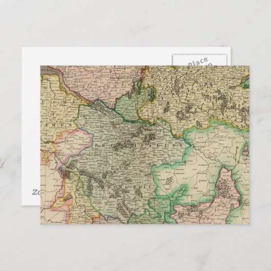 Niedersachsen Postkarte (Vorne/Hinten)