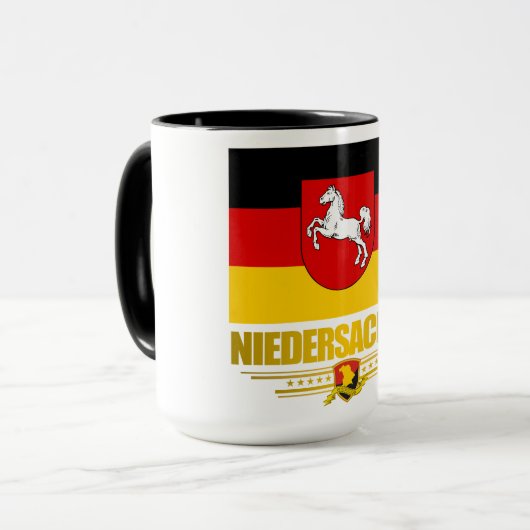 Niedersachsen Pride Tasse (Vorderseite Links)