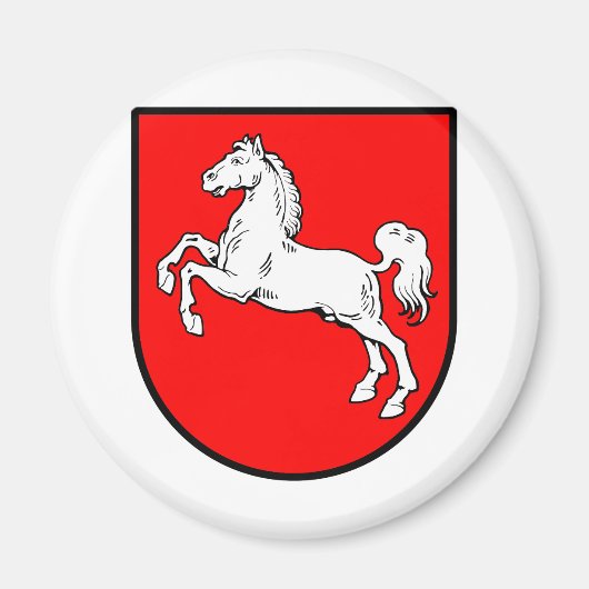 Niedersachsen Wappen Magnet (Vorne)
