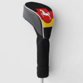 Niedersächsischer Golf Head Cover Headcover (angewinkelt)