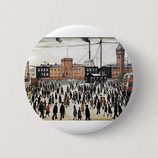 Niederschlagung des Arbeitsdesigns Button (Vorderseite)