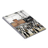 Niederschlagung des Arbeitsdesigns Notizblock (Rechte Seite)