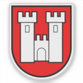 Niedersimmental-Wappen, Schweiz Aufkleber (Vorderseite)
