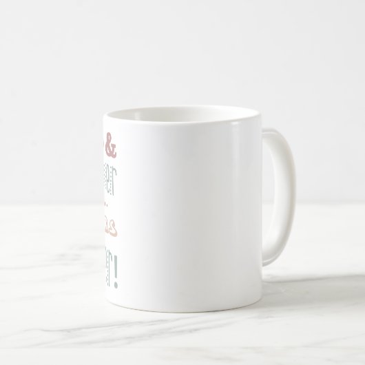 Niedlich 10. Hochzeitstag Kaffeetasse (VorderseiteRechts)