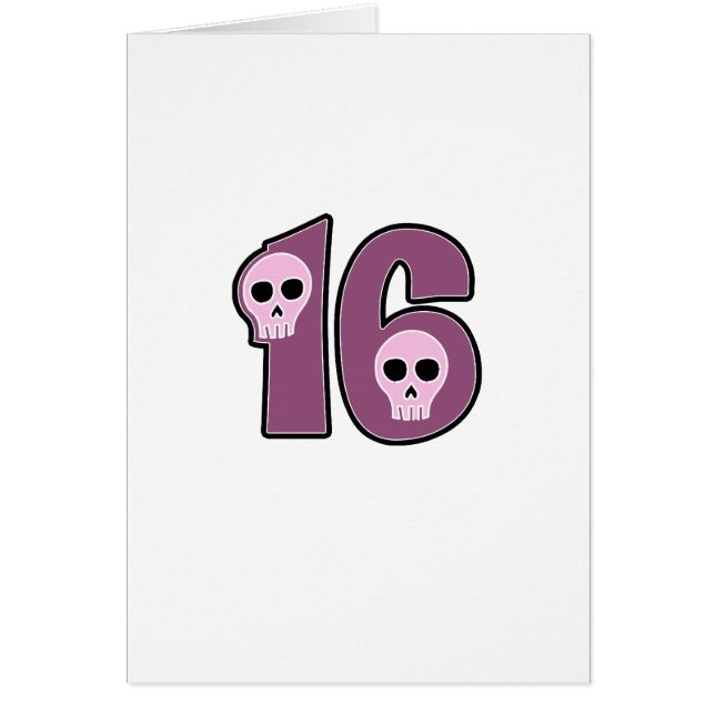 Niedlich, "16" Schädelentwurf (Vorne)