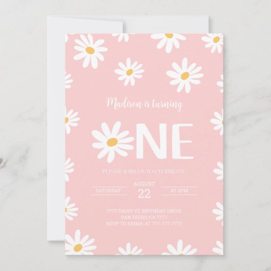 Niedlich 1. einladung (Vorderseite)