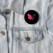 Niedlich 1 Jahr Brustkrebs - Gratis Pink Survivor Button (Beispiel)