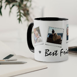 Niedlich 4 Foto Beste Freunde Tasse