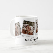 Niedlich 4 Foto Beste Freundin je Kaffeetasse (Vorderseite Links)