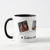 Niedlich 4 Foto Schwestern Tasse (Links)