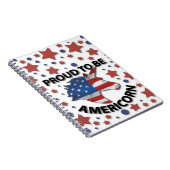 Niedlich 4. Juli rot, weiß und blau - amerikanisch Notizblock (Rechte Seite)