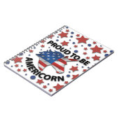 Niedlich 4. Juli rot, weiß und blau - amerikanisch Notizblock (Linke Seite)